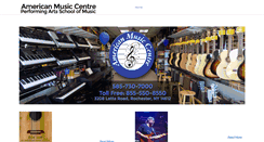 Desktop Screenshot of americanmusiccentre.net